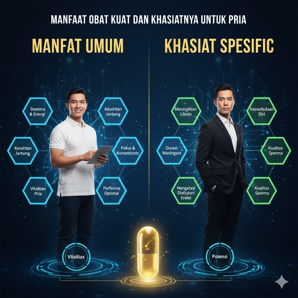 Manfaat Obat Kuat dan Khasiatnya untuk Pria